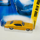 2008 Hot Wheels New Models 69 Chevelle amarillo 5SP