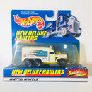 2000 Hot Wheels New Deluxe Haulers Camión blanco CT