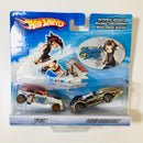 2004 Hot Wheels Entertainment 2 Pack Set de 2 Shaman King Yoh y Amidamaru - Ford Phaeton, Turbolence