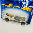 2002 Hot Wheels Sweet 16 129 blanco LW base ZAMAC