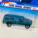 1995 Hot Wheels Model Series Dodge Ram 1500 verde metálico 5SP Primera Edición