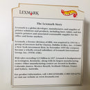 1998 Hot Wheels Limited Edition Lexmark 34 Ford 3-Window 1/10,000 negro Llantas de Goma RR