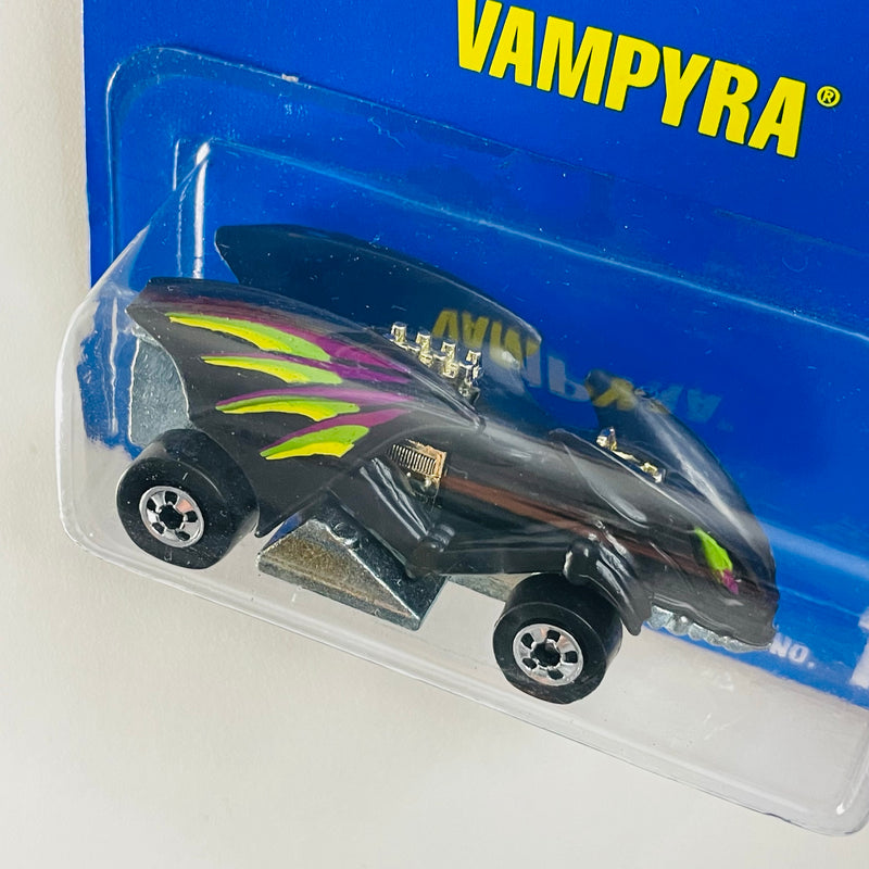 1992 Hot Wheels Speed Points Vampyra 166 negro BW base ZAMAC