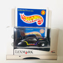 1999 Hot Wheels Limited Edition Lexmark Tail Dragger 41 Ford Coupe 1/10,000 negro Llantas de Goma RR base ZAMAC