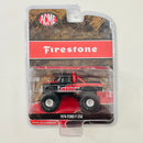 2019 Greenlight Monster Truck Acme Firestone 1974 Ford F-250 negro Llantas de Goma