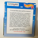 1999 Hot Wheels Special Edition Lexmark 1969 Chrysler AMX blanco Llantas de Goma RR