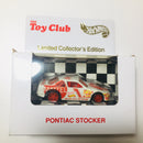 1994 Hot Wheels Limited Collector's Edition Mattel Toy Club Pontiac Stocker 1/7,000 blanco PC5