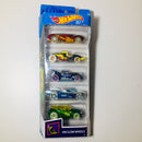 2018 Hot Wheels 5 Pack Set de 5 HW Glow Wheels - Power Surge, Wattzup, Voltage Spike, Hypertruck, High Voltage