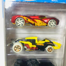 2018 Hot Wheels 5 Pack Set de 5 HW Glow Wheels - Power Surge, Wattzup, Voltage Spike, Hypertruck, High Voltage