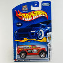 2003 Hot Wheels First Editions Power Panel naranja metálico 5SP