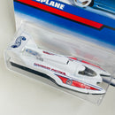 1998 Hot Wheels Hydroplane 873 blanco MGW