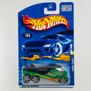 2001 Hot Wheels Cabbin Fever 159 verde metálico PR5
