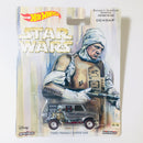 2017 Hot Wheels Star Wars Bounty Hunter Dengar Ford Transit Super Van gris Llantas de Goma RR redline