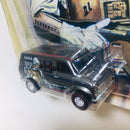 2017 Hot Wheels Star Wars Bounty Hunter Dengar Ford Transit Super Van gris Llantas de Goma RR redline