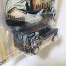 2017 Hot Wheels Star Wars Bounty Hunter Dengar Ford Transit Super Van gris Llantas de Goma RR redline