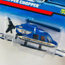 1998 Hot Wheels Propper Chopper 798 azul metálico