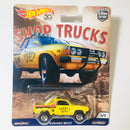 2018 Hot Wheels Car Culture Shop Trucks Subaru Brat amarillo Llantas de Goma RR