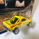2018 Hot Wheels Car Culture Shop Trucks Subaru Brat amarillo Llantas de Goma RR