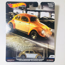 2019 Hot Wheels Car Culture Cruise Boulevard Volkswagen Classic Bug dorado Llantas de Goma RR