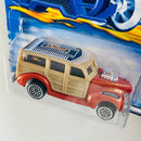 2000 Hot Wheels Hot Wheels.com 40s Woodie Ford 193 naranja metálico LW