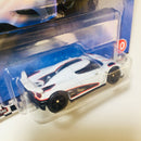 2020 Hot Wheels Boulevard Koenigsegg Agera R blanco Llantas de Goma RR