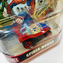 2018 Hot Wheels Entertainment Spider-Man Spider-Mobile rojo Llantas de Goma RR