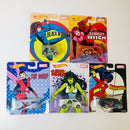 2017 Hot Wheels Women of Marvel Colección Set de 5 con Llantas de Goma RR base ZAMAC - Bread Box, Combat Medic, Custom 77 Dodge Van, Quick D-Livery, Volkswagen T1 Panel