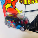 2017 Hot Wheels Women of Marvel Colección Set de 5 con Llantas de Goma RR base ZAMAC - Bread Box, Combat Medic, Custom 77 Dodge Van, Quick D-Livery, Volkswagen T1 Panel