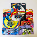 2017 Hot Wheels Women of Marvel Colección Set de 5 con Llantas de Goma RR base ZAMAC - Bread Box, Combat Medic, Custom 77 Dodge Van, Quick D-Livery, Volkswagen T1 Panel