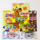 2017 Hot Wheels Pop Culture Scooby Doo Colección Set de 5 con Llantas de Goma RR - Mystery Machine, Hiway Hauler, 67 Austin Mini Van, 34 Dodge Delivery, Volkswagen T1 Panel Bus