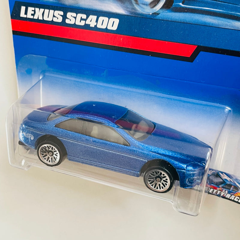 2000 Hot Wheels Lexus SC400 azul metálico LW