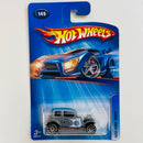 2005 Hot Wheels 1932 Ford Vicky 145 gris metálico 10SP base ZAMAC