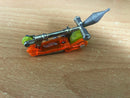 2001 Hot Wheels First Editions Mo' Scoot 045 naranja SCR base ZAMAC