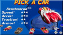 2003 Hot Wheels Arachnorod 120 naranja PR5