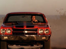 2026 Hot Wheels Premium Fast & Furious 25th Anniversary Rápidos y Furiosos 1970 Chevrolet Chevelle SS rojo Llantas de Goma RR base ZAMAC