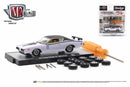 2021 M2 Machines Model Kit Limited Edition 1/5,000 O'Reilly 1971 Dodge Charger R/T 440 6-Pack R07 blanco Llantas de Goma