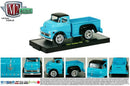 2014 M2 Machines Auto-Trucks 1957 Dodge COE R25 celeste Llantas de Goma
