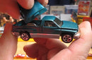 1995 Hot Wheels Model Series Dodge Ram 1500 verde metálico 5SP Primera Edición variante Advertencia en Lado Superior