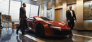 2021 Hot Wheels Premium Fast & Furious Rápidos y Furiosos Fast Stars W Motors Lykan HyperSport rojo Llantas de Goma Primera Edición