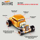 2021 Hot Wheels RLC 32 Ford Exclusivo Red Line Club dorado spectraflame Llantas de Goma RR