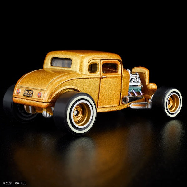 2021 Hot Wheels RLC 32 Ford Exclusivo Red Line Club dorado spectraflame Llantas de Goma RR