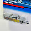 2000 Hot Wheels 59 Chevy Impala plata metálico SB