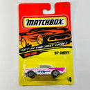 1996 Matchbox 57 Chevy 4 blanco