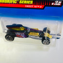 1999 Hot Wheels Terrorific Series Sweet 16 II negro 5SP base ZAMAC
