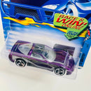2002 Hot Wheels Corvette Series 97 Corvette 068 morado metálico 5SP
