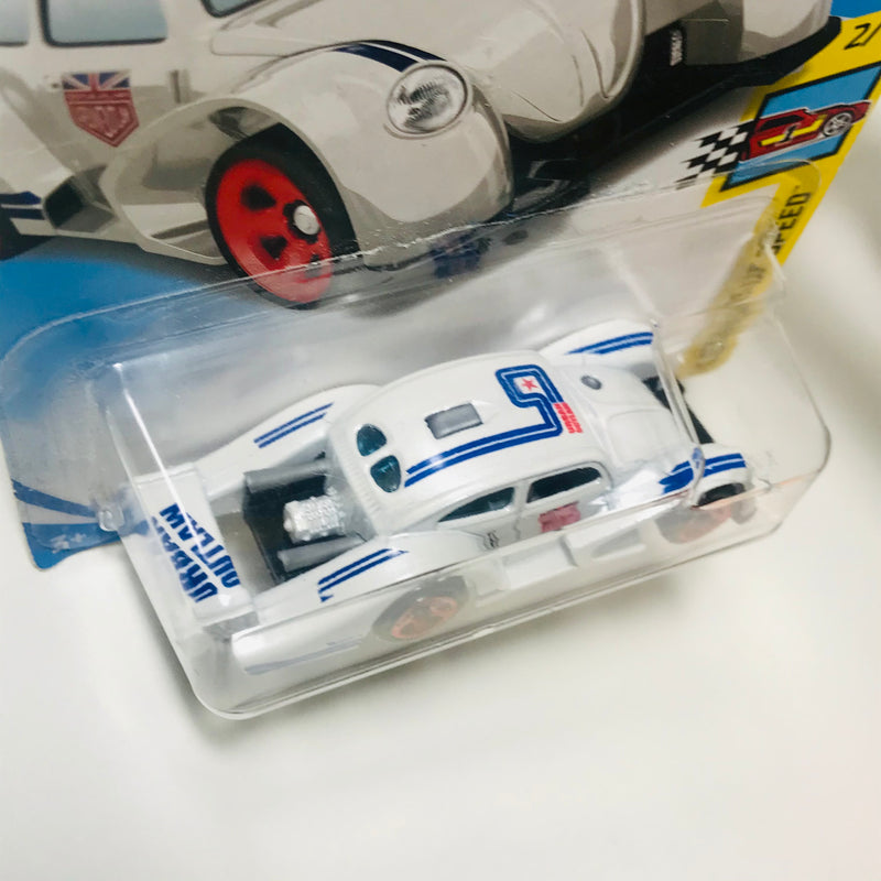 2018 Hot Wheels Legends of Speed Magnus Walker Urban Outlaw Volkswagen Käfer Racer blanco 5SP