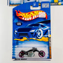 2001 Hot Wheels Skull & Crossbones Colección Set de 4 - Rigor Motor, Blast Lane, Deuce Roadster, Screamin' Hauler