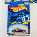 2001 Hot Wheels Extreme Sports Series Colección Set de 4 - MX-48 Turbo, Double Vision, Twin Mill II, Ford Probe Funny Car