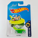2017 Hot Wheels Screen Time Los Supersónicos The Jetsons Capsule Car verde PR5