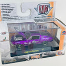 2014 M2 Machines Auto-Mods 1968 Ford Mustang S17 morado Llantas de Goma